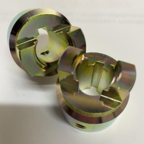 steel machining splined couplings